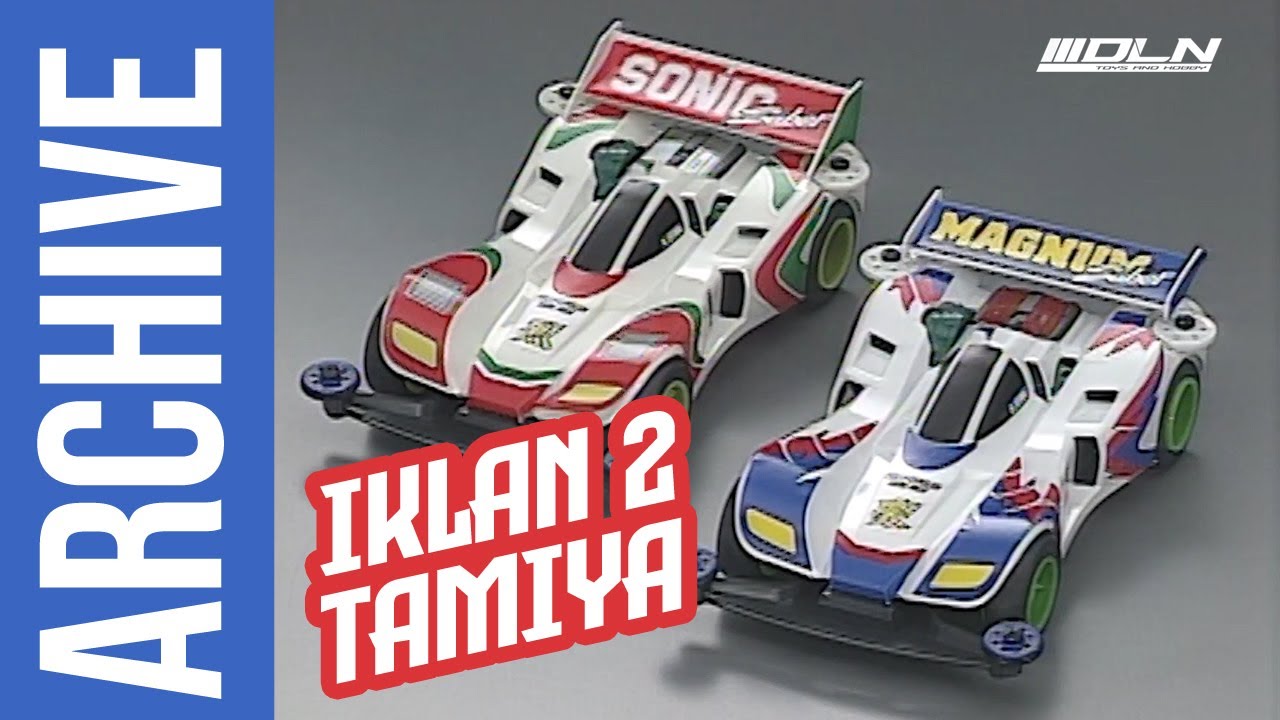 Iklan Tamiya mini 4wd Bakusō Kyōdai Let's & Go!! dan Max. Magnum saber old TV commercial part 2