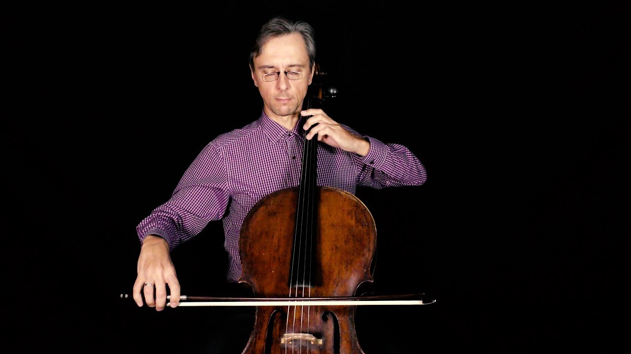 J.S. Bach Minuet 2 | Suzuki Cello Book 1 | ABRSM Grade 2 | SLOW PRACTICE TEMPO