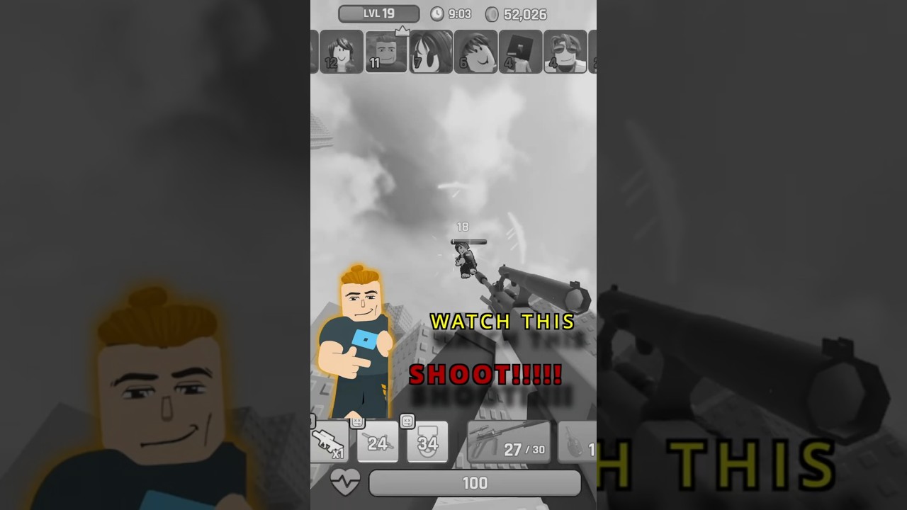 LOOK At This SHOT 🔥 &ndash; Roblox Combat Arena