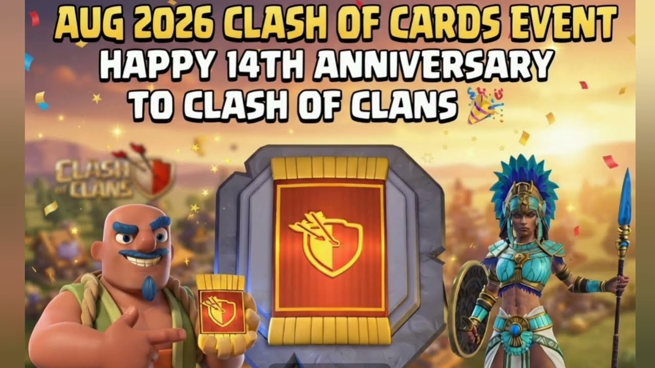 Clash of Cards Event Started GoldPass Activated Tempest Champion skin Unlocked Unlocked Cards  🎉#coc