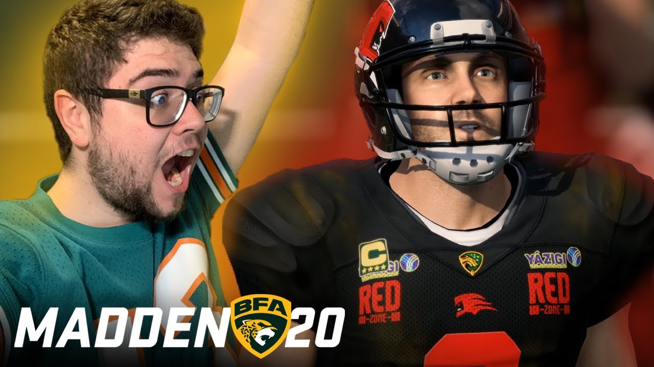 JOGANDO COM A BFA NO MADDEN 20! SENSACIONAL!