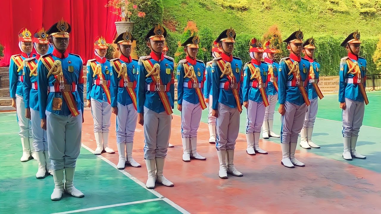 Prajurit Langit! Penampilan Paskibra MTSN 1 Garut | LKBB AKRABIS 4 2023