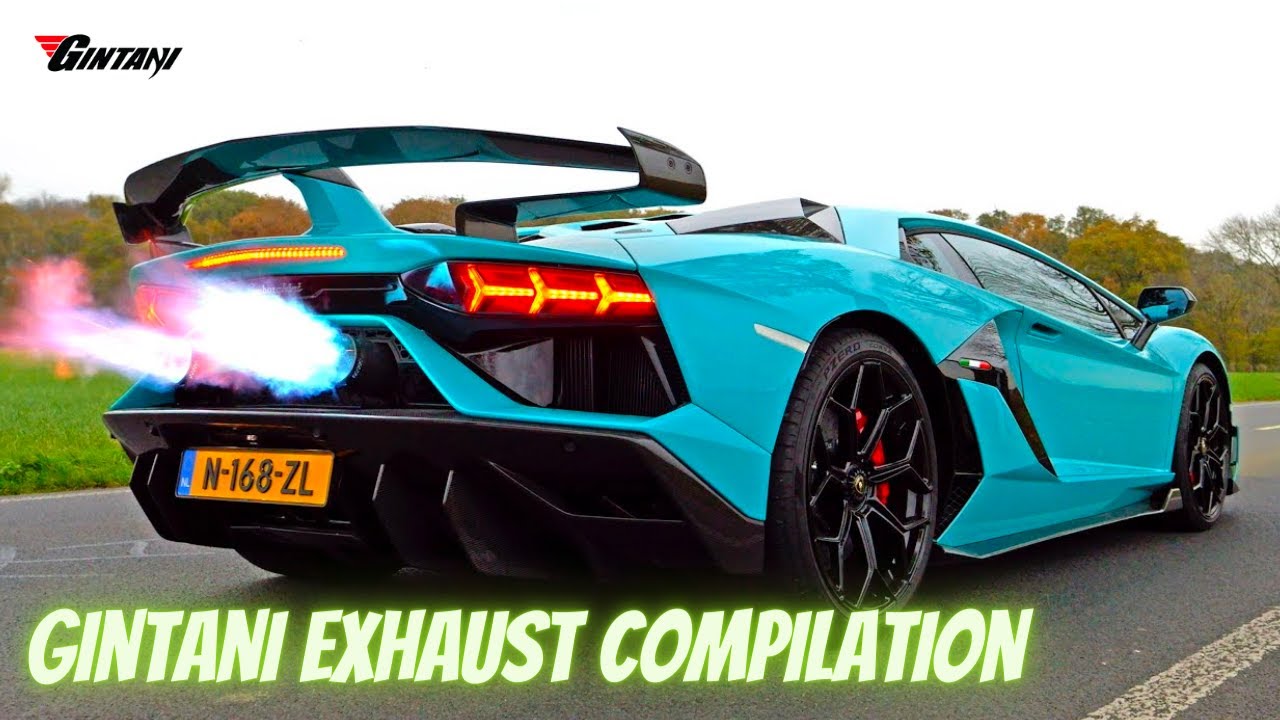 Gintani v12 exhaust compilation