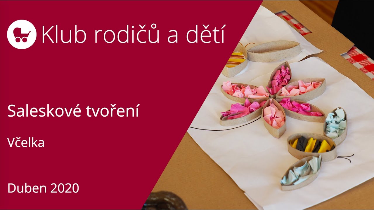 Včelka - saleskové tvoření