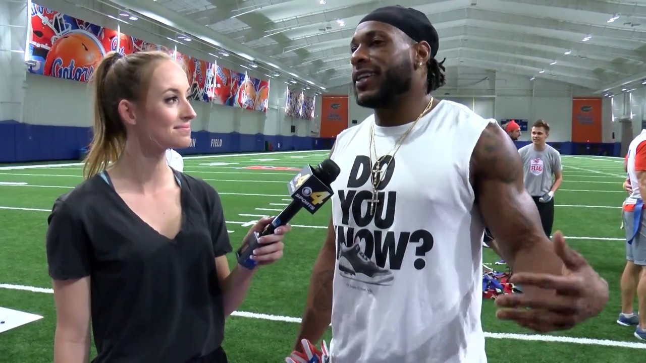 Percy Harvin talks Gators football revival and flag football