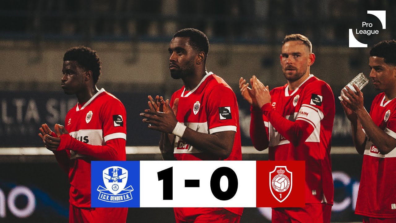 HIGHLIGHTS I FCV DENDER EH 1-0 R ANTWERP FC I #JPL MD21 I 2025-2026