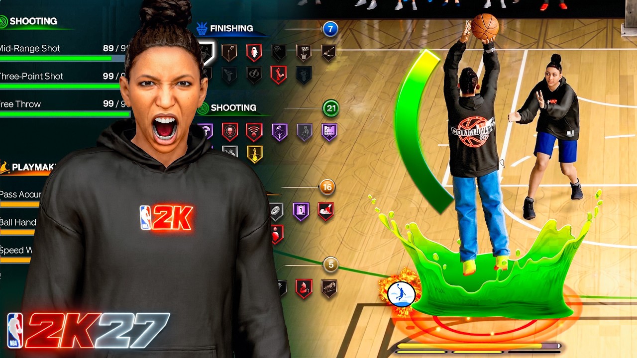 ПЕРВАЯ ИГРА В ПАРКЕ в NBA 2K27...