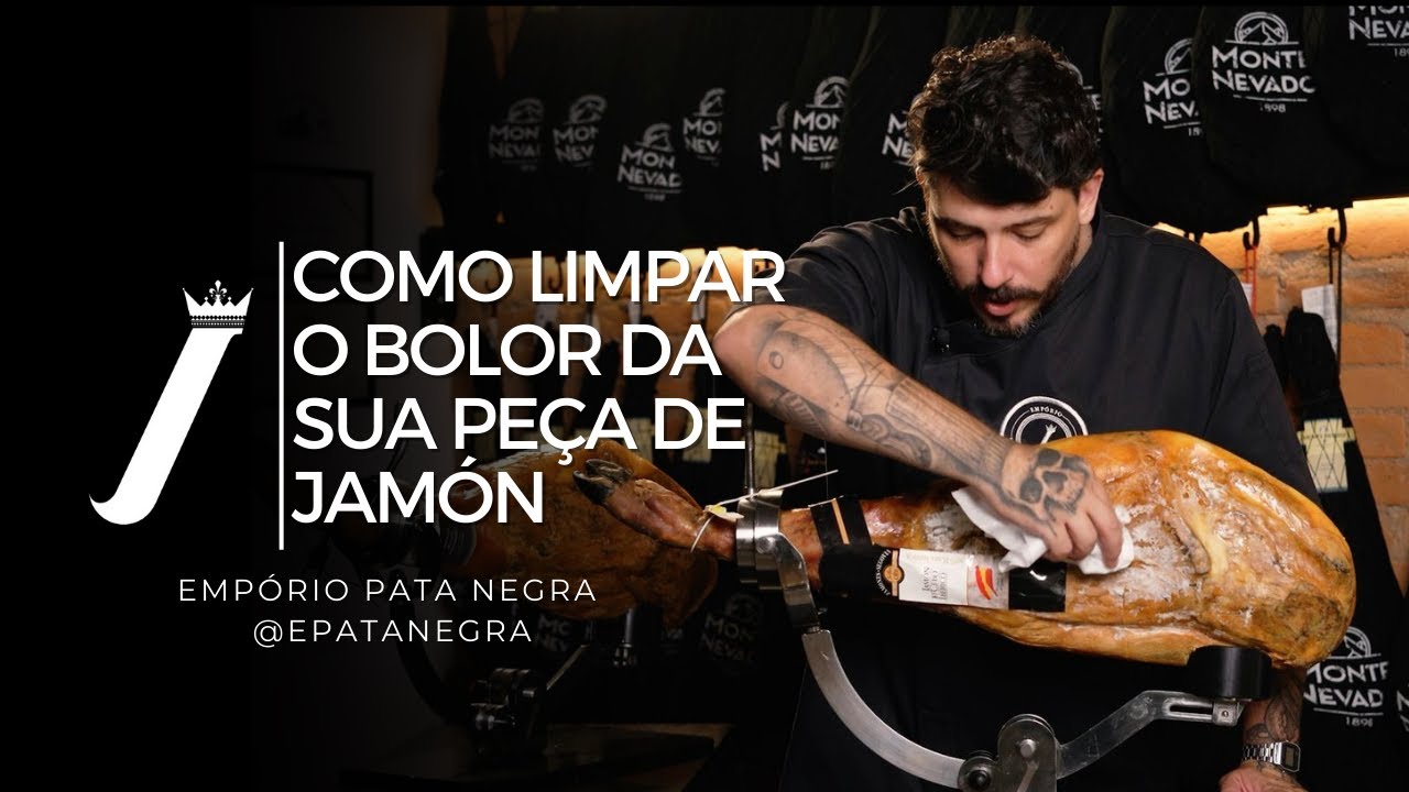 Veja como Limpar sua peça de JAMÓN EMBOLORADO.