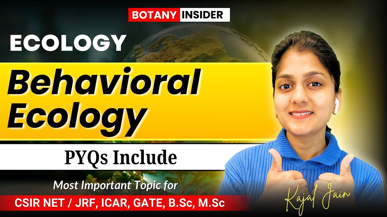 Behavioral ecology- Introduction -Types| Hamilton's Rule | Thanatosis | BaskingI Spite|CSIR- NET JRF