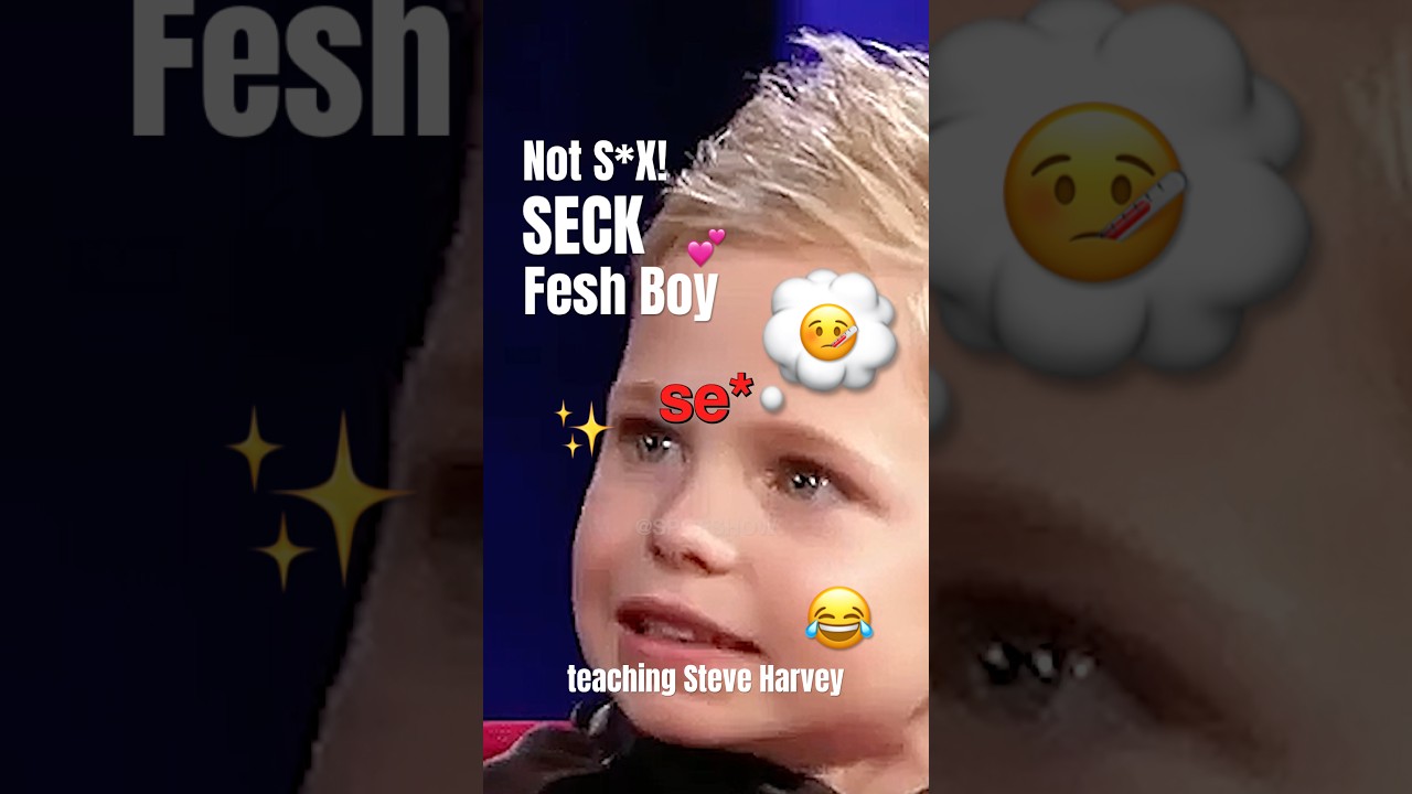 🤣&ldquo;NOT S*X It&rsquo;s SECK!&rdquo;🤯Oscar teaches steve harvey Scottish!😍❤️&zwj;🔥 #shorts #steveharvey #funny