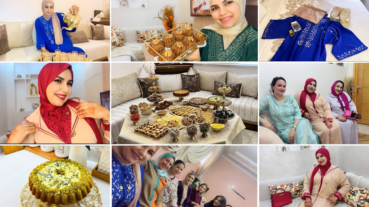أجواء العيد مع عائلتي وعائلة زوجي أول ضهور ليهم فالقناة🥰وجدت طبيلة راقية🥰جلابتي ديال العيد مابقيتش ك