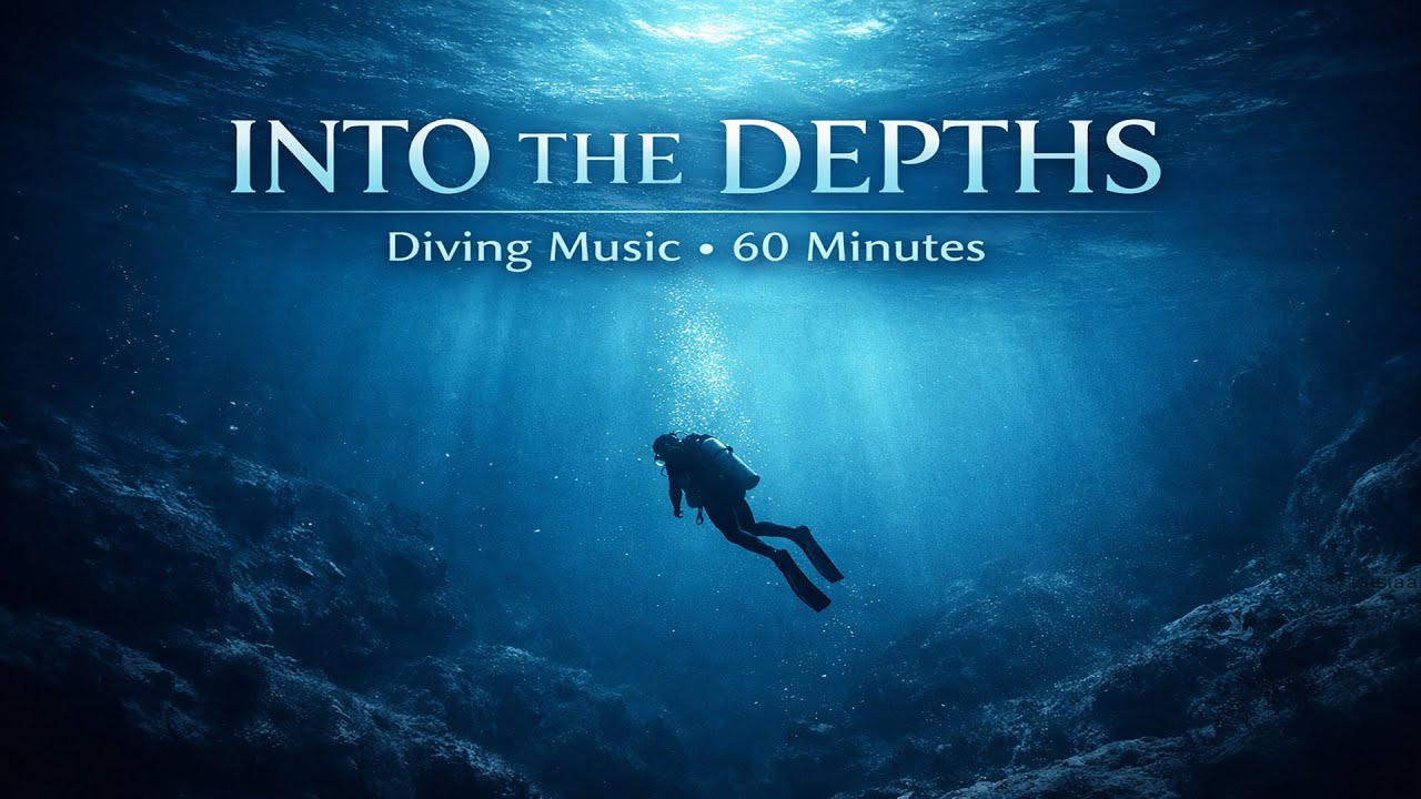 INTO THE DEPTHS - Diving Music 🌊 60 Minutes of Deep Underwater Ambient