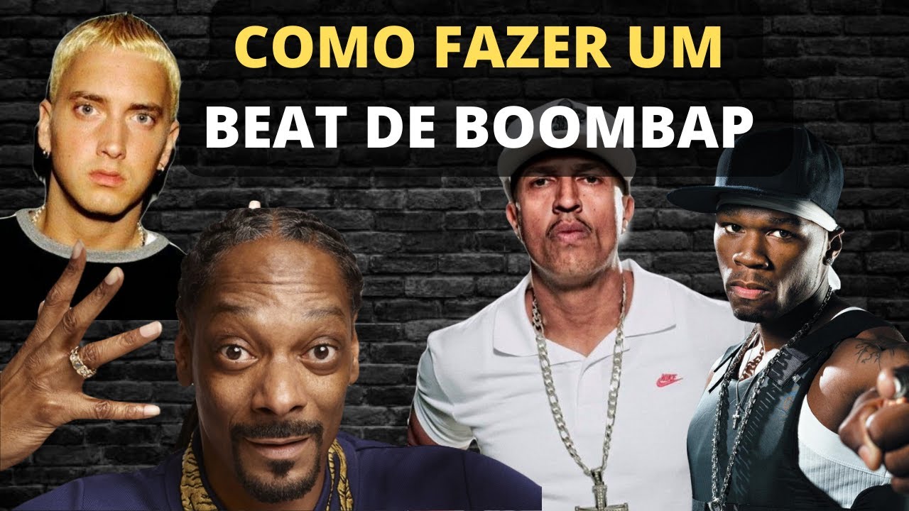 COMO FAZER UM BEAT DE BOOMBAP do ZERO. (Racionais, Dr Dre, Eminem, Wu-Tang)