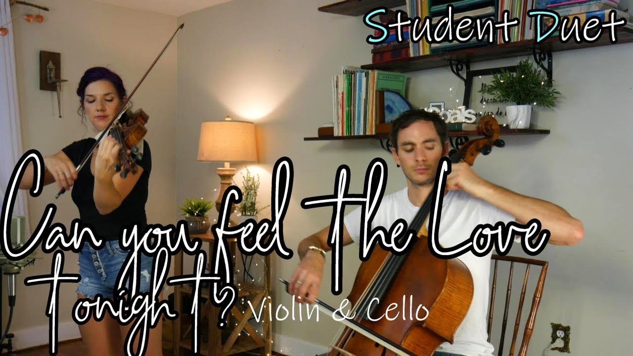 Can You Feel The Love Tonight? | violin & cello cover | Duo.Hansen [SHEET MUSIC]