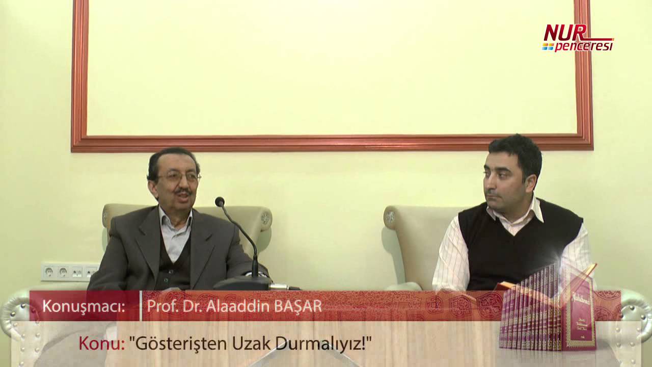 Prof. Dr. Alaaddin BAŞAR - 