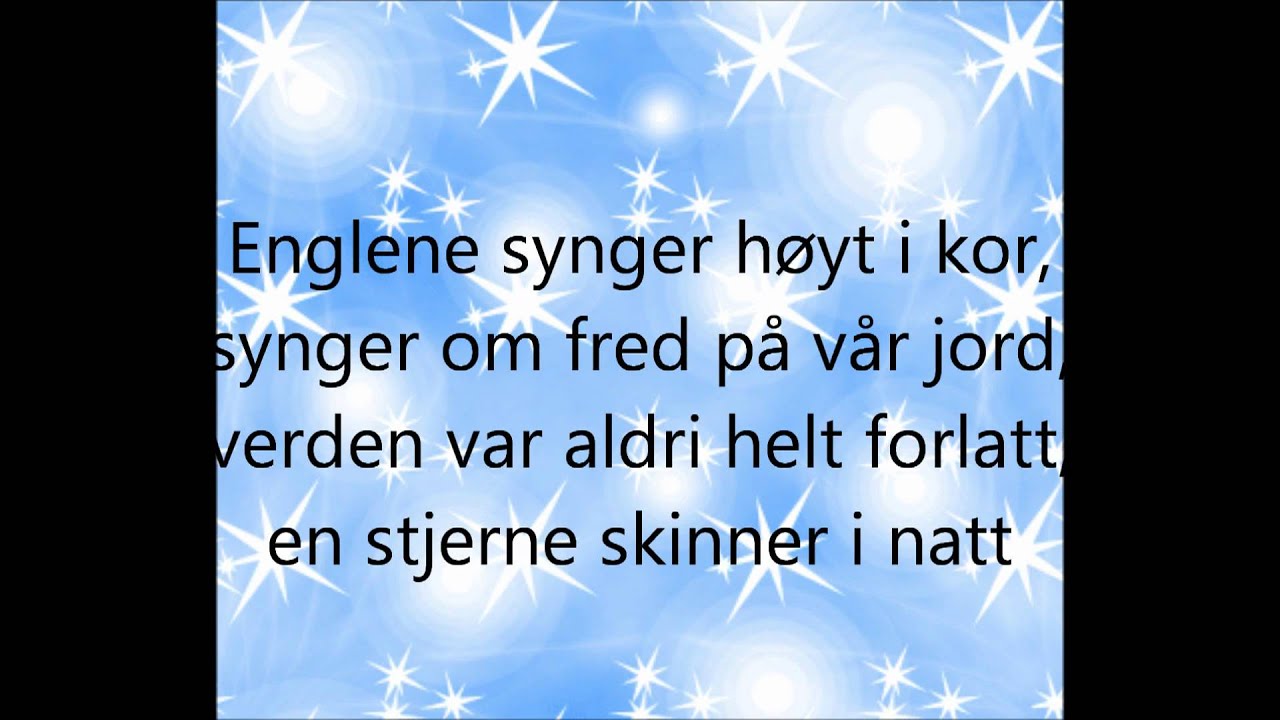 en stjerne skinner i natt