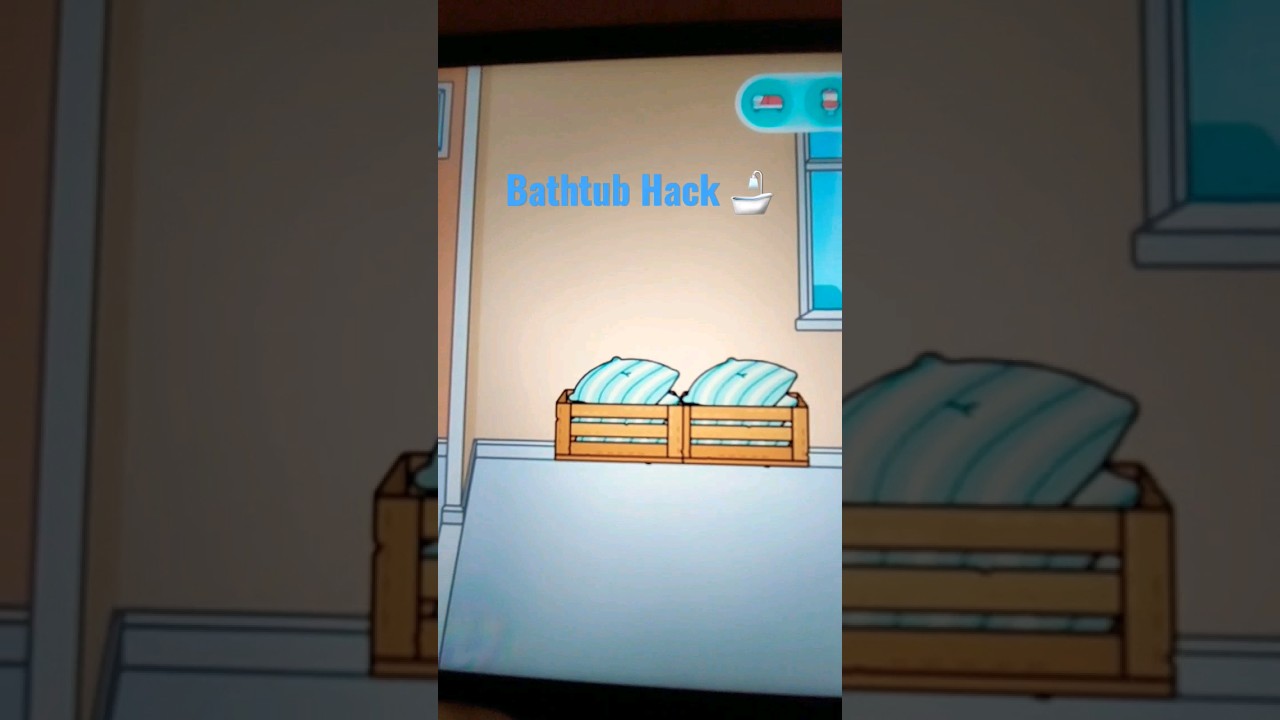 Free House Building Hacks(+ Bathtub Hack)#aesthetic#hacks#tocaboca