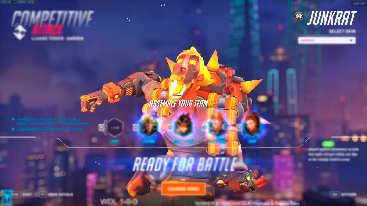 AQUAMARINE #1 JUNKRAT IN THE WORLD! [ OVERWATCH 2 TOP 500 SEASON 10 ]