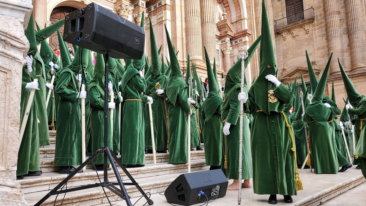 Spain Malaga Holy Week Parade (Semana Santa)