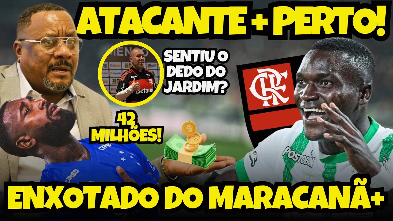 EXCLUSIVO! Flamengo ACERTA SALÁRIOS com ATACANTE! OFICIAL de JUSTIÇA foi cobrar Gerson NO HOTEL!