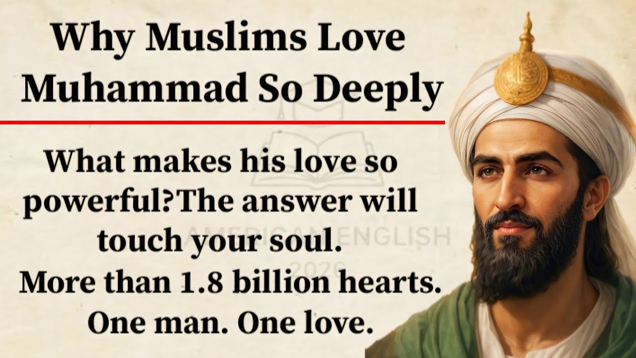 Why Muslims Love Prophet Muhammad So Deeply  || Learn English Through Story || Graded Reader ✅