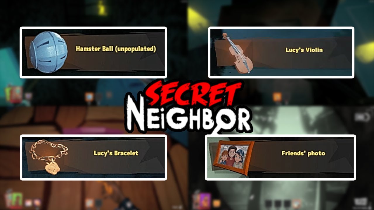 How To Get All FOUR LUCY TROPHIES Tutorial (Secret Neighbor)