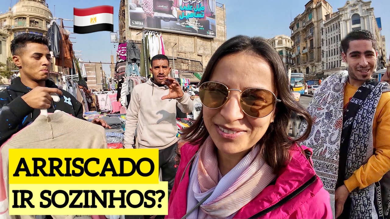 SOBREVIVENDO AO MAIOR MERCADO DO EGITO 🇪🇬
