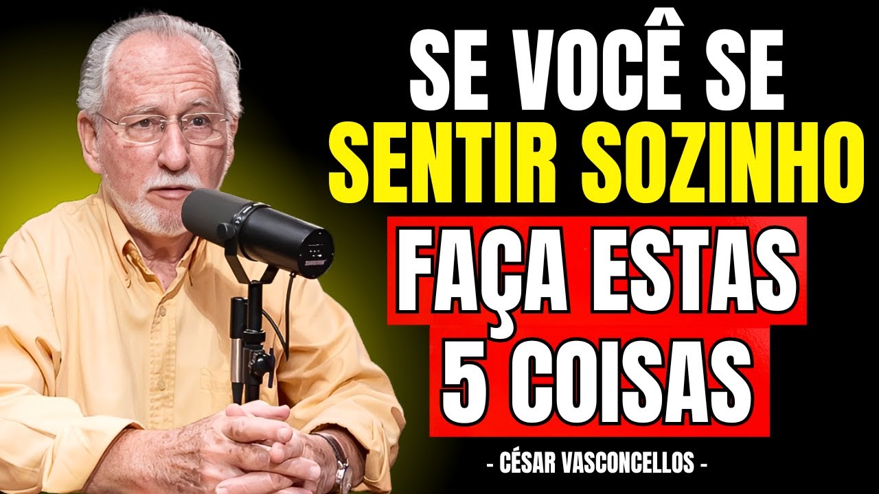 Por Que PESSOAS BOAS Acabam SOZINHAS? | César Vasconcellos