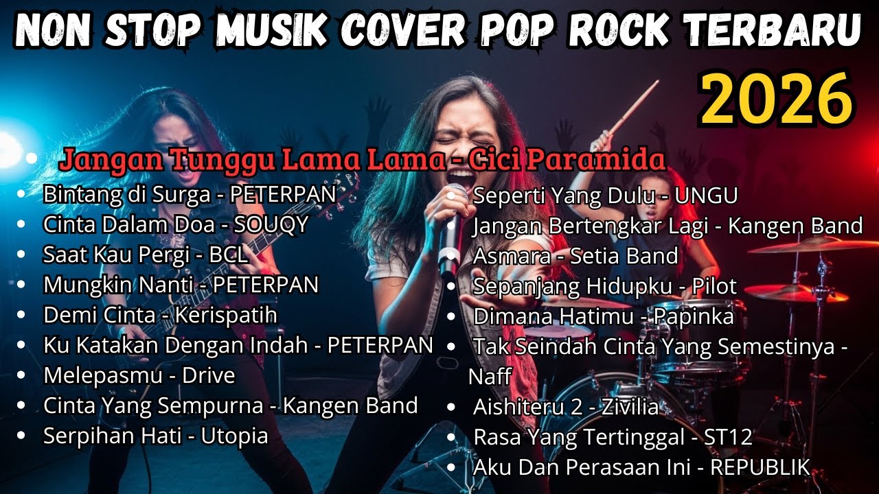 Top Lagu Viral Indonesia Versi Pop Rock — Jangan Tunggu Lama Lama, Langsung Gas!