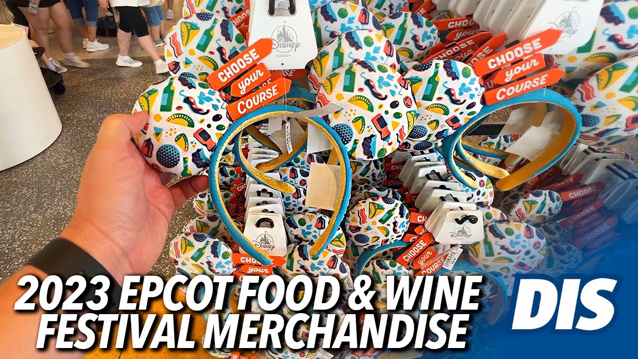 Checking Out All the 2023 Epcot International Food & Wine Festival Merchandise
