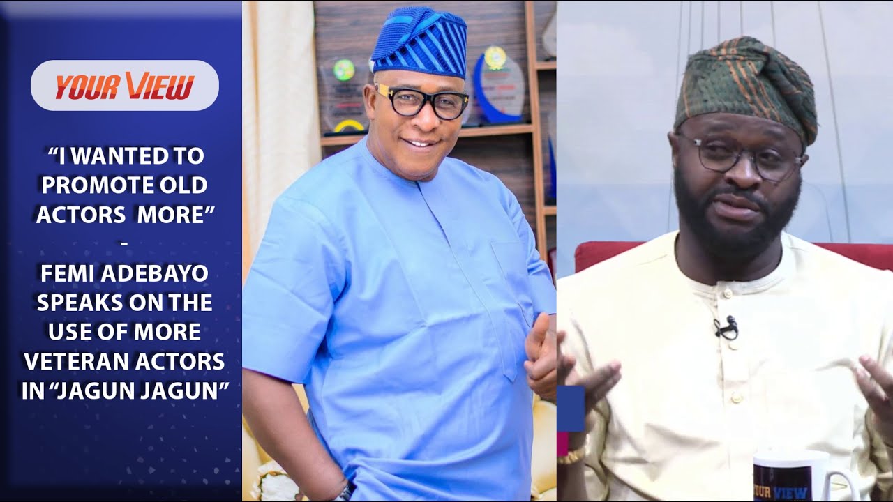 My Father Is Just Lucky! - Femi Adebayo Praises Adebayo Salami On Yourview (VIDEO)