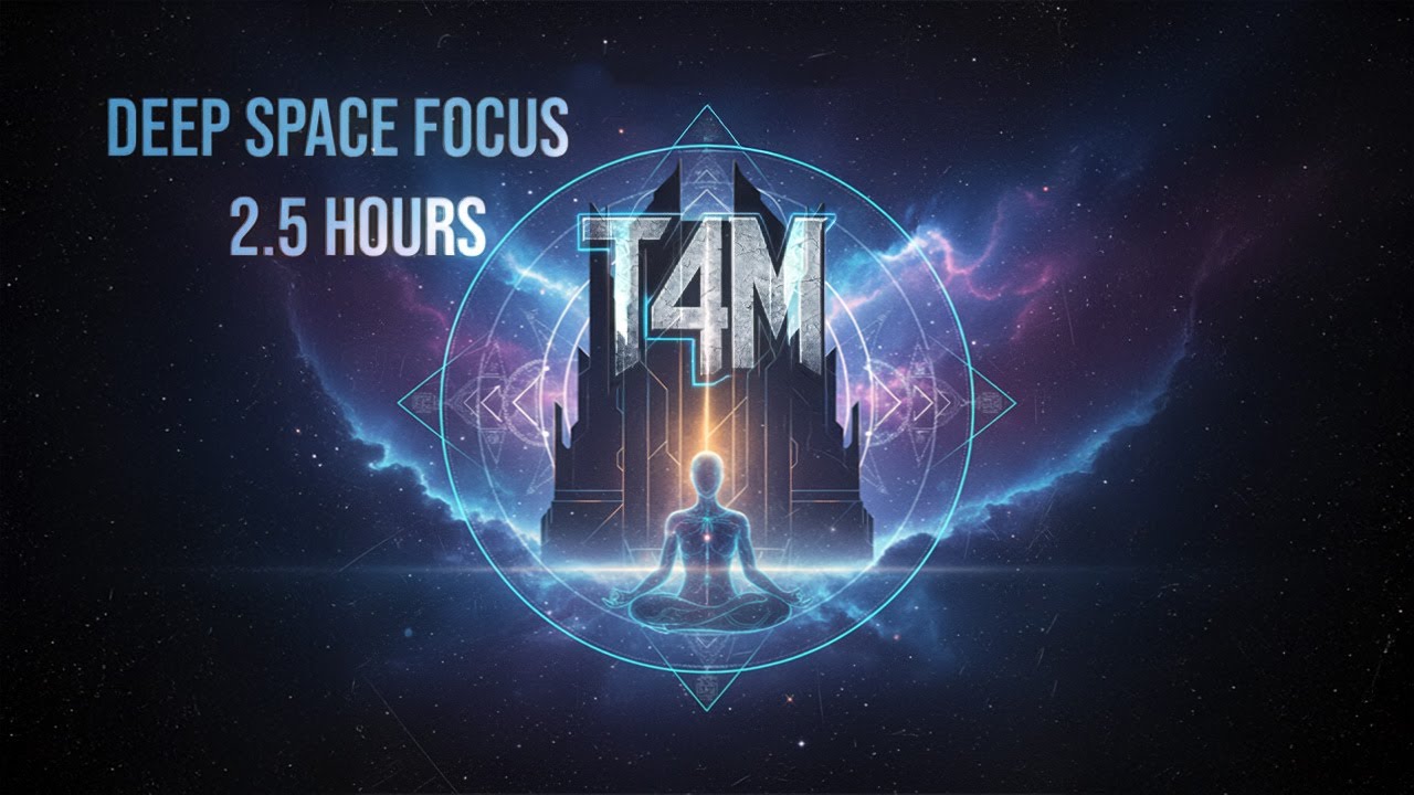 Deep Space Focus: 2.5 Hours of Cosmic Ambient & Melodic Synth for Concentration (Spirit in Motion)