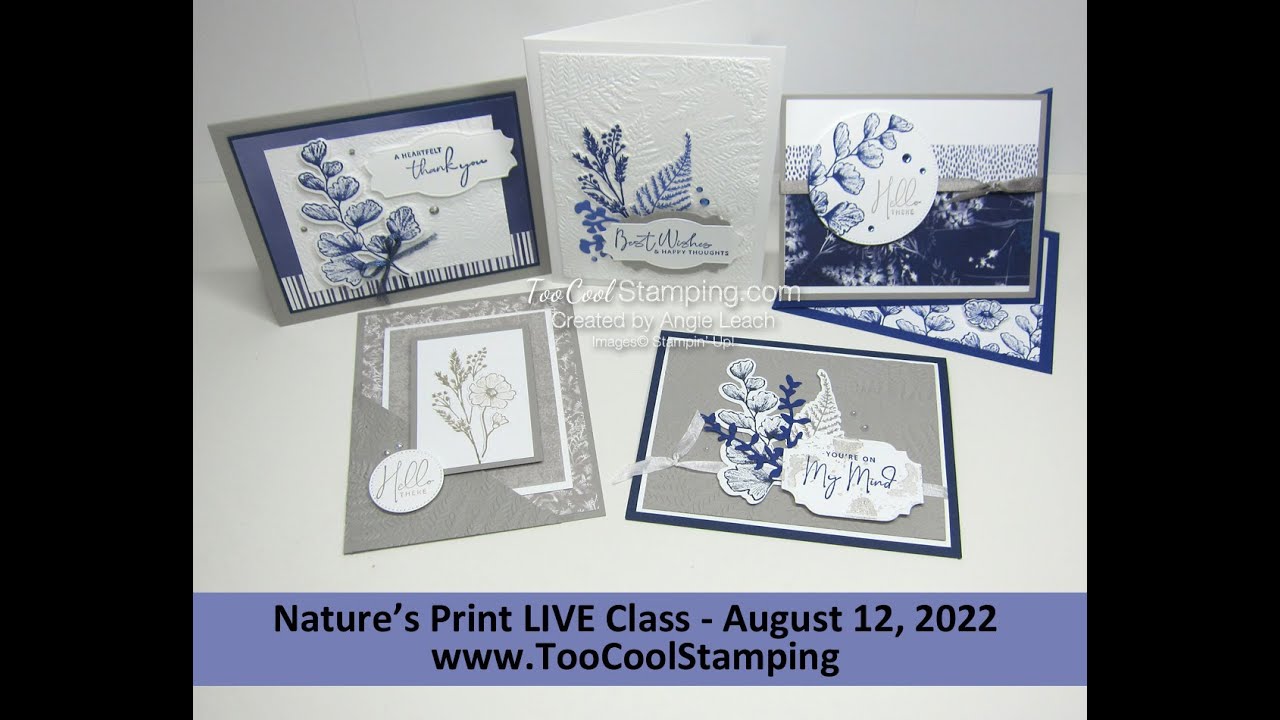 Nature's Prints 5 Card LIVE Class Replay
