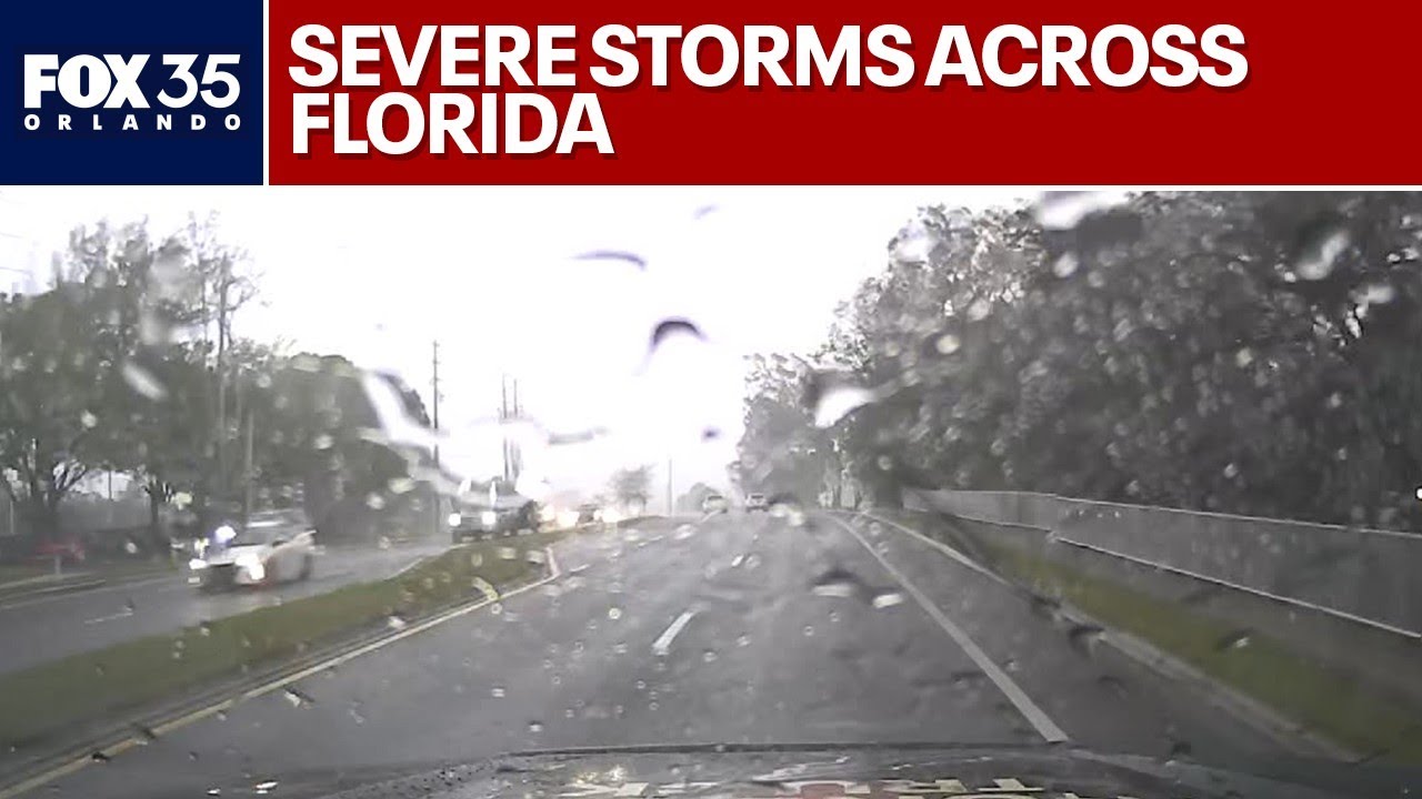Severe thunderstorms, tornado warnings across Florida