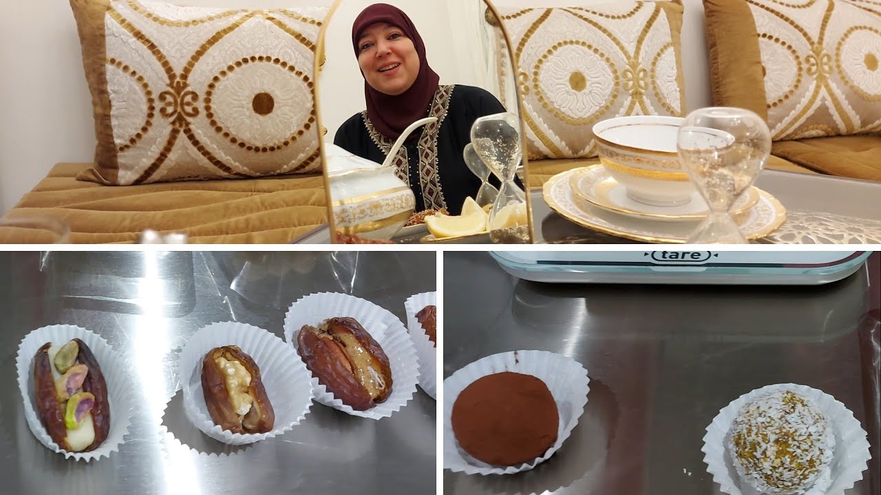 Saga pour le RAMADAN | Energy Balls + Dattes fourrées