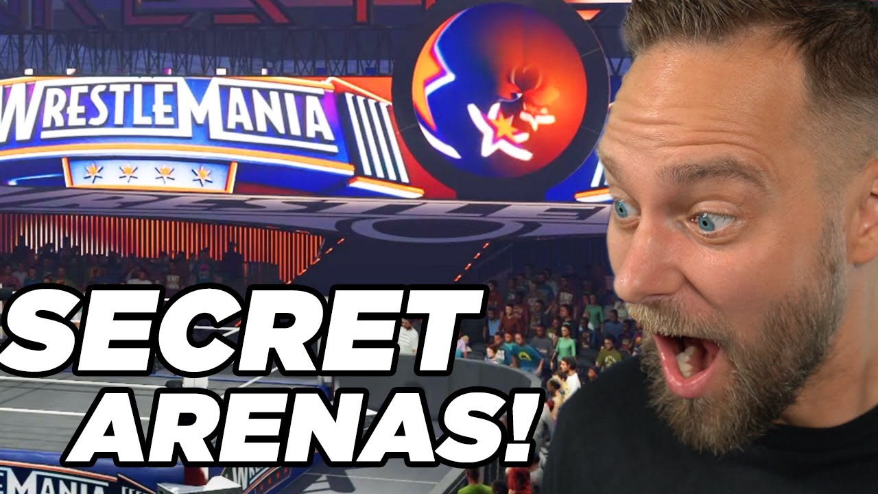 WWE 2K23 Hidden Arena Templates & More Secrets Found!