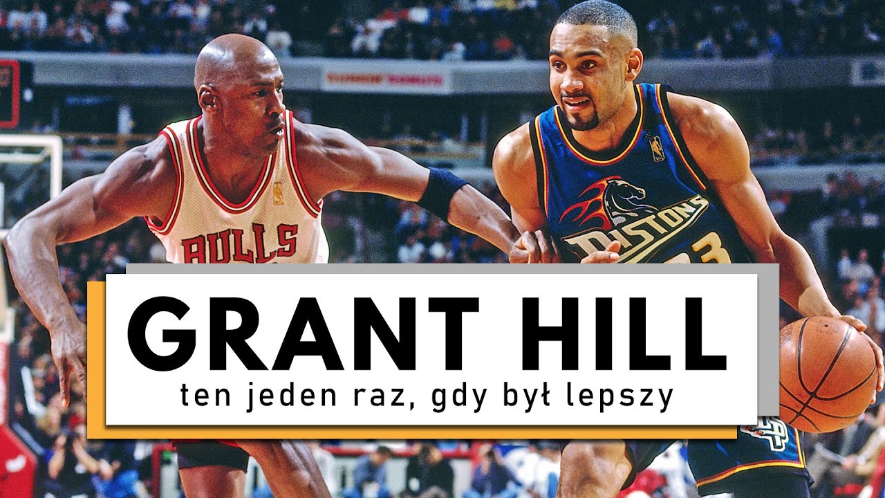 Ten jeden raz, gdy Grant Hill był LEPSZY ► historia pojedynków z JORDANEM