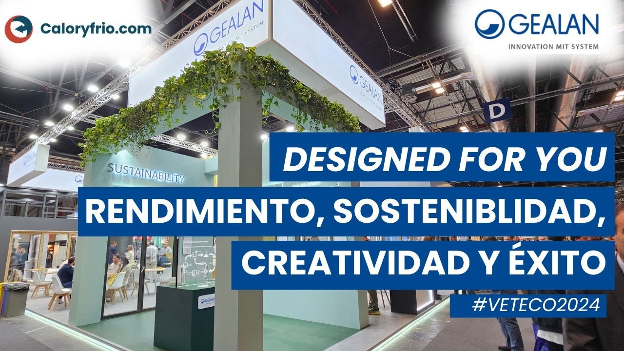 GEALAN en VETECO 2024 - Ventanas y puertas de PVC 