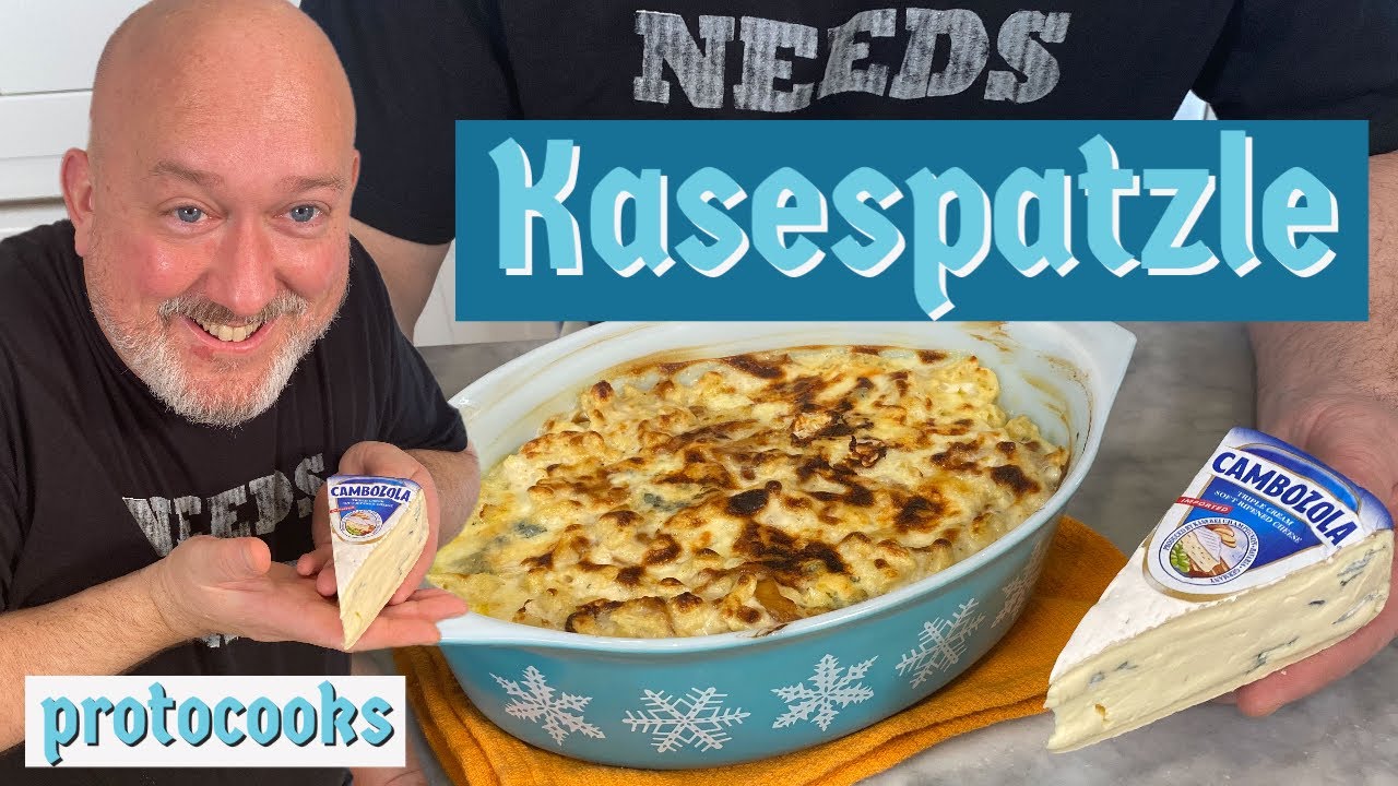 Chef Frank Makes Kasespatzle (cheesy German pasta)