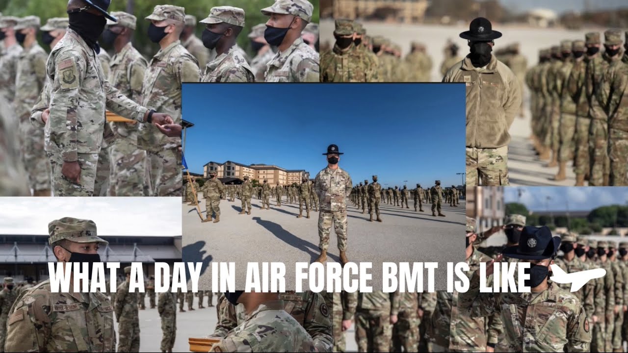 What A Day In Air Force BMT Is Like| COVID19| DEE JONES