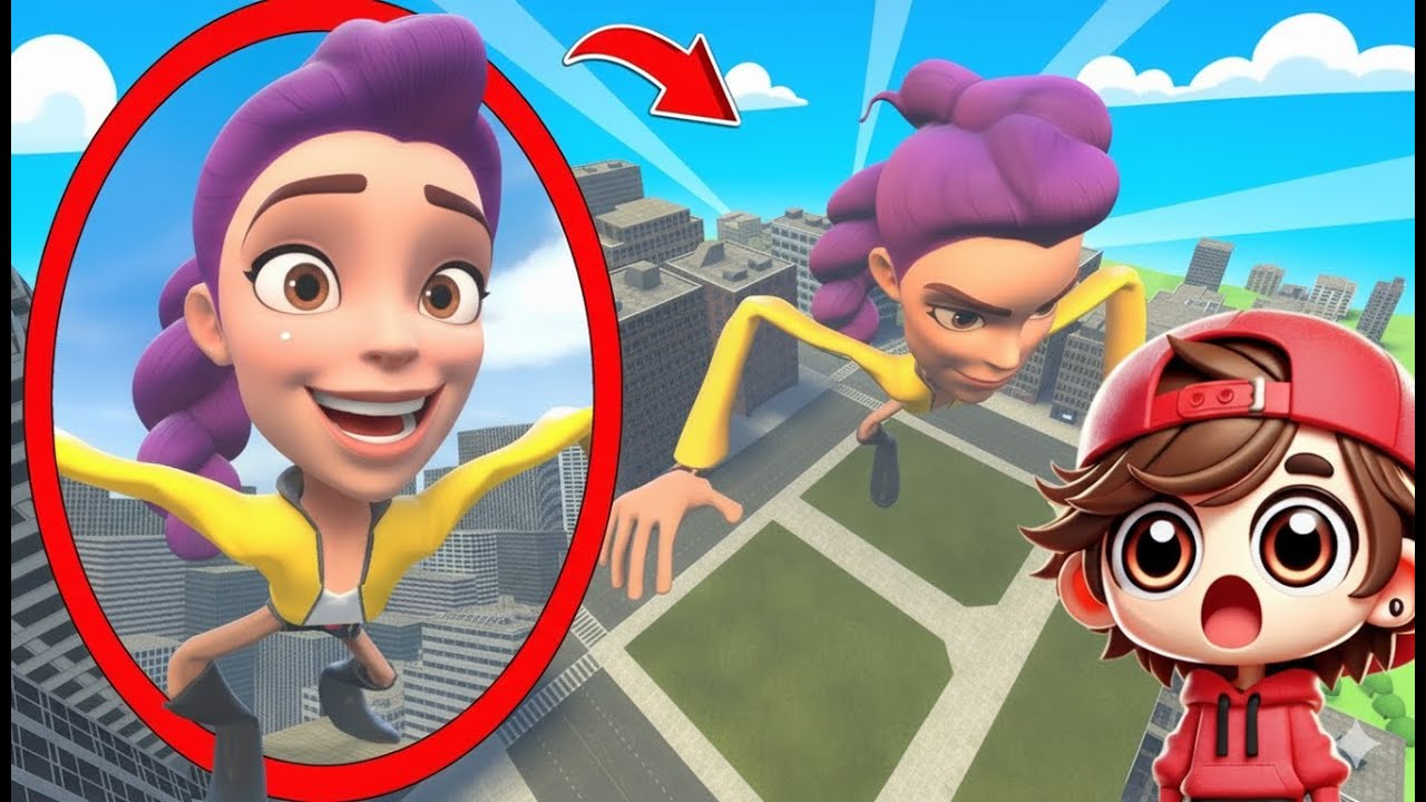 Un DRON capta a RUMI EATER SHIN TAPES KPOP DEMON HUNTERS en la VIDA REAL en Garry's Mod!