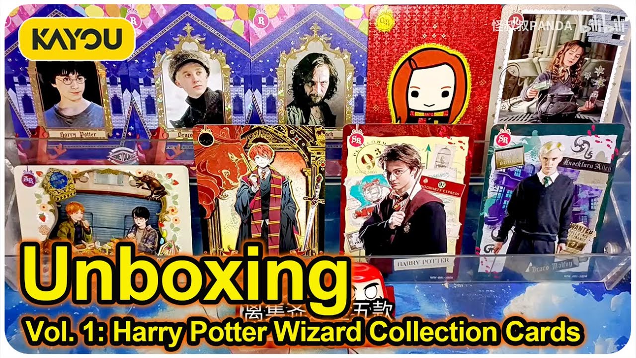 「Unboxing」KAYOU Harry Potter Wizard Collection Cards – Launch Edition Vol. 1 Unboxing!
