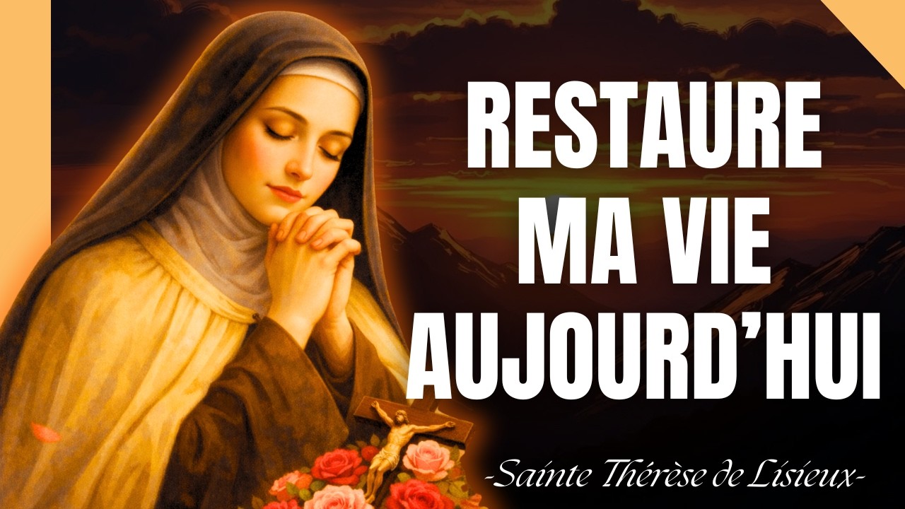 Sainte Thérèse, Guéris-moi de la Tête aux Pieds 🌹 Prière de Guérison et de Confiance