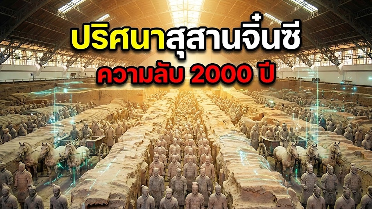 ไขปริศนาสุสานจิ๋นซีฮ่องเต้: ความลับ 2,000 ปีที่โลกยังไม่กล้าขุด
