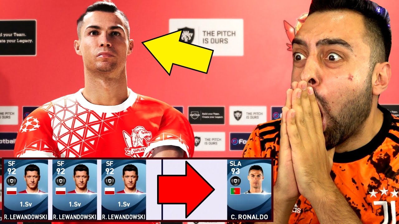 MUCİZE ARIYORUZ 😱 TAKAS İLE RONALDO MU ! PES 2021 TOP AÇILIMI !