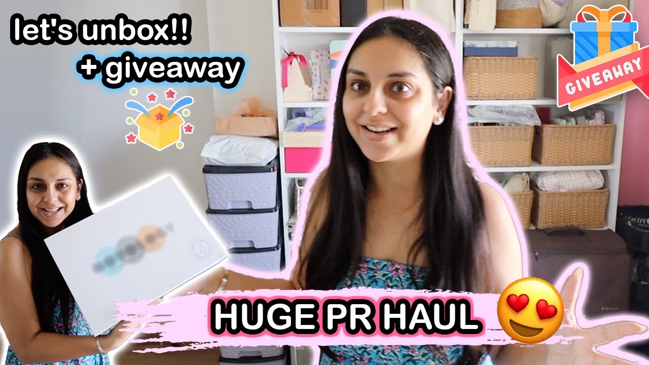 HUGE PR Unboxing 2023 | Whats New In Beauty, Fashion, Food? | Aanam C