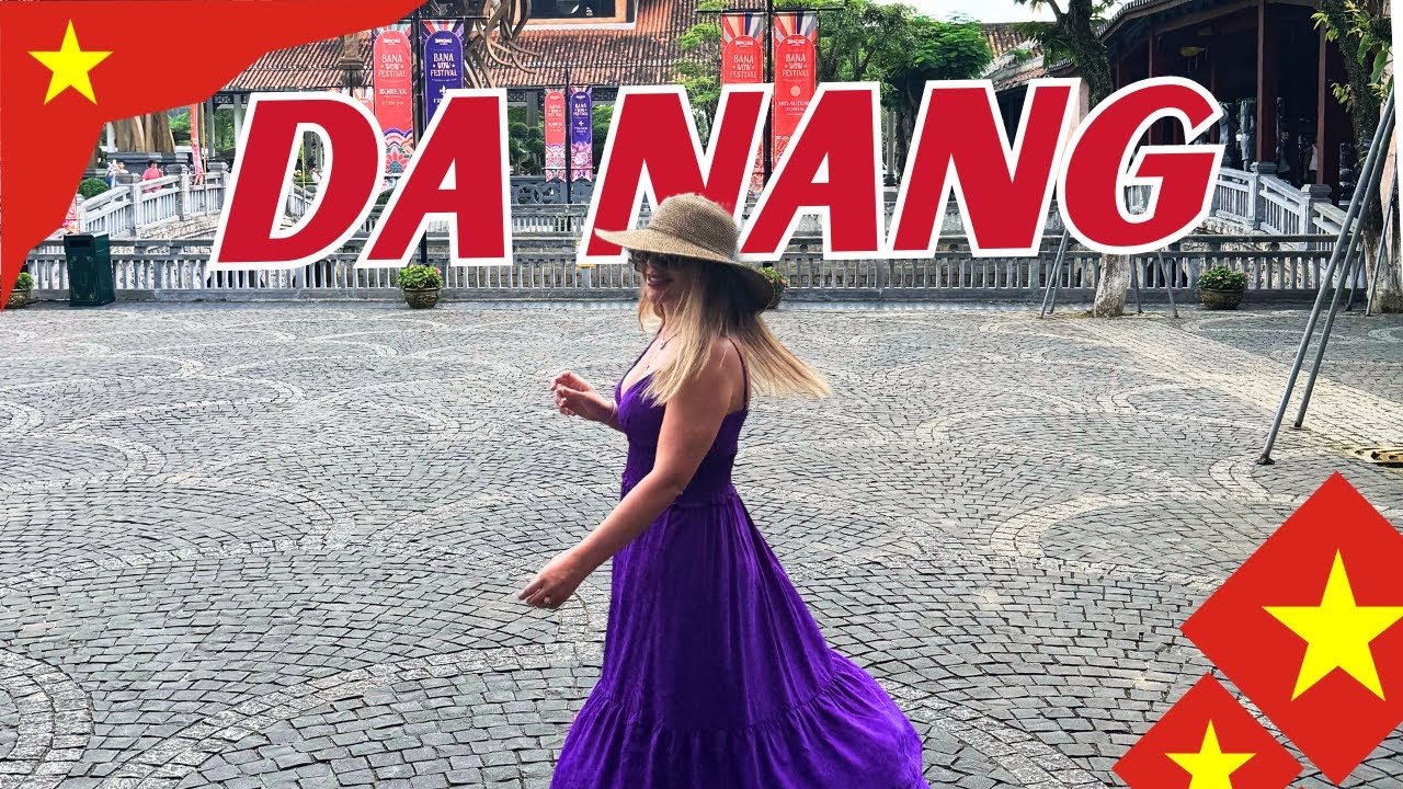 A FAMOSA PONTE DOURADA e UM PARQUE DE DIVERSÕES no VIETNÃ