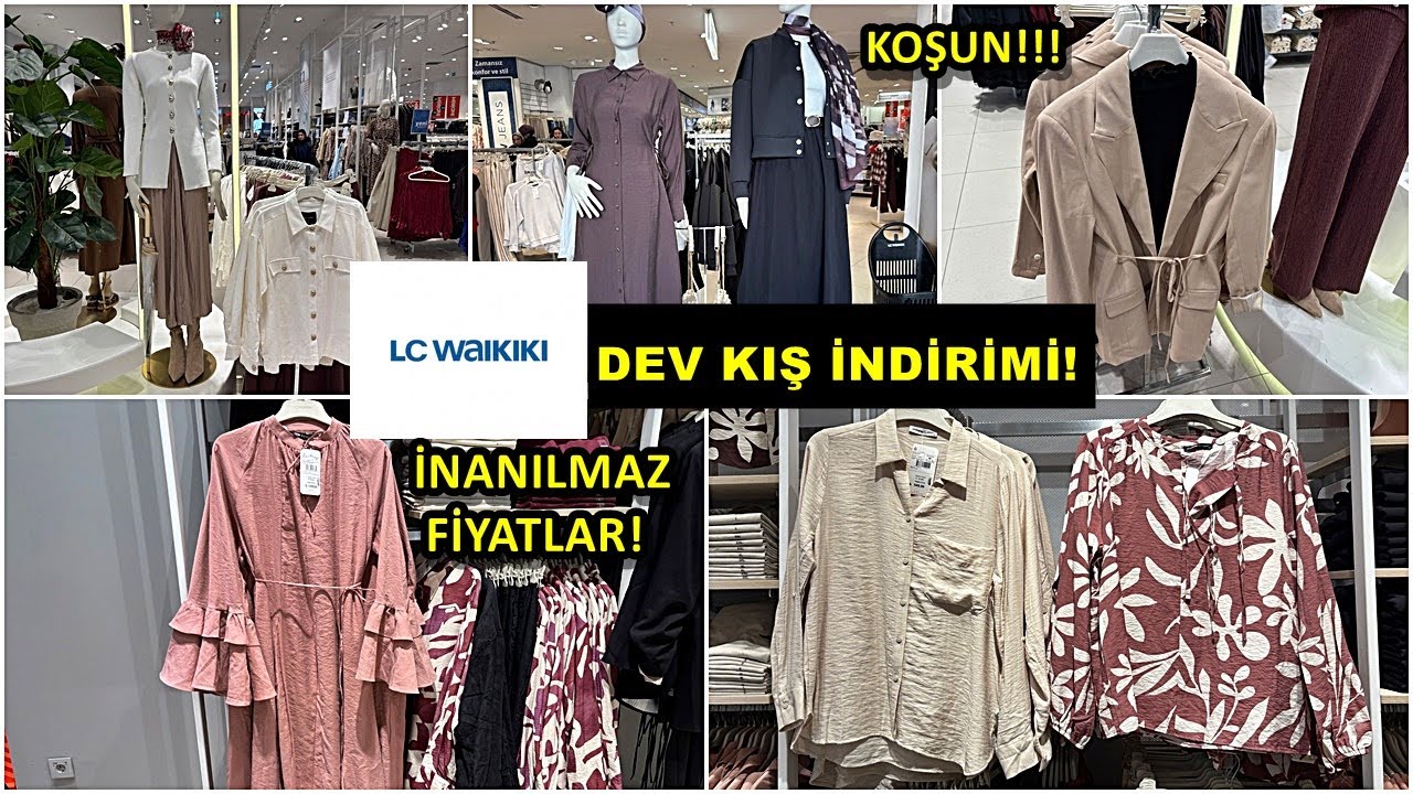 LC WAİKİKI NEW SEASON ⭐DISCOUNTED PRODUCTS❗️/DRESSES/TUNICS/COATS DISCOUNTED✅/CLOTHES SHOPPING🎀