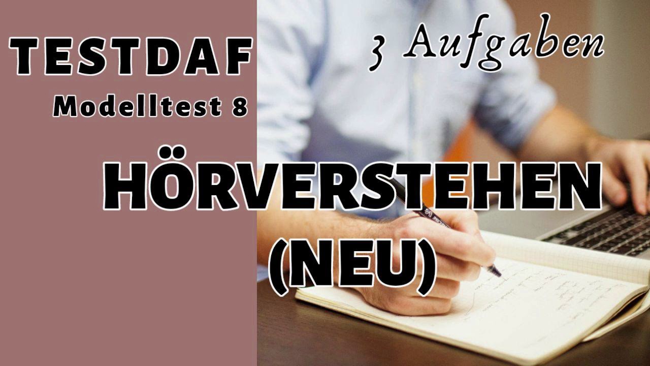 TestDaf | Hörverstehen (8) | Musterprüfung
