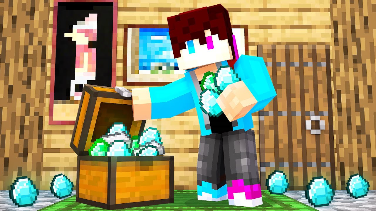 INBREKEN Bij Mijn BESTE VRIEND In MINECRAFT! (Skyblock)